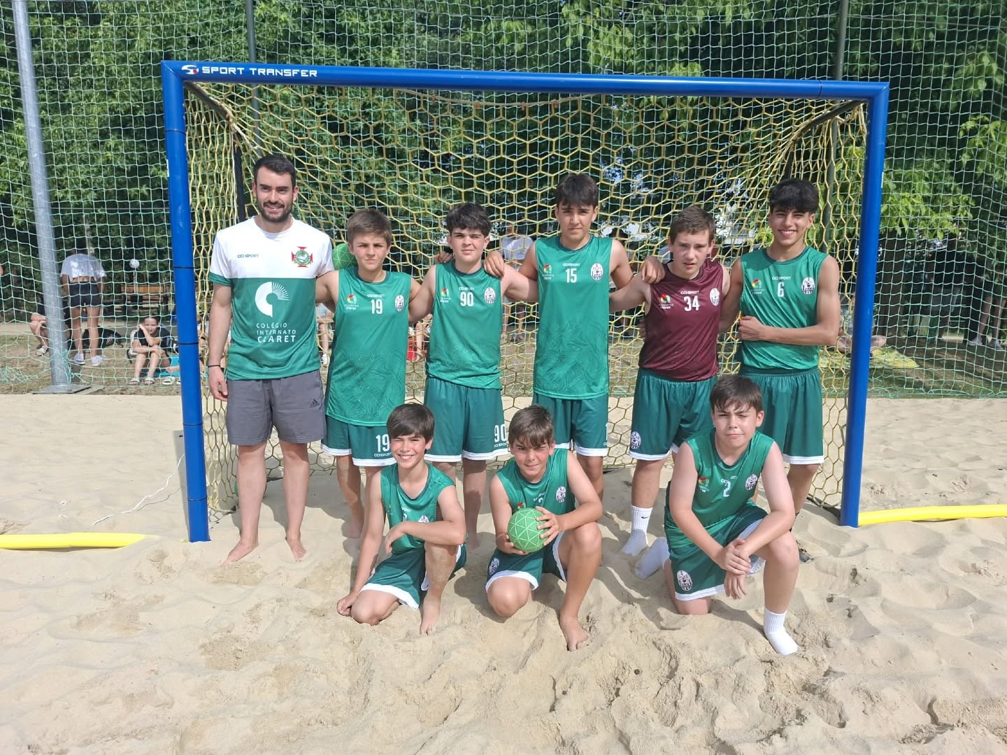 IECIC/Academia Claret no Torneio de Abertura de Andebol de Praia em Paredes