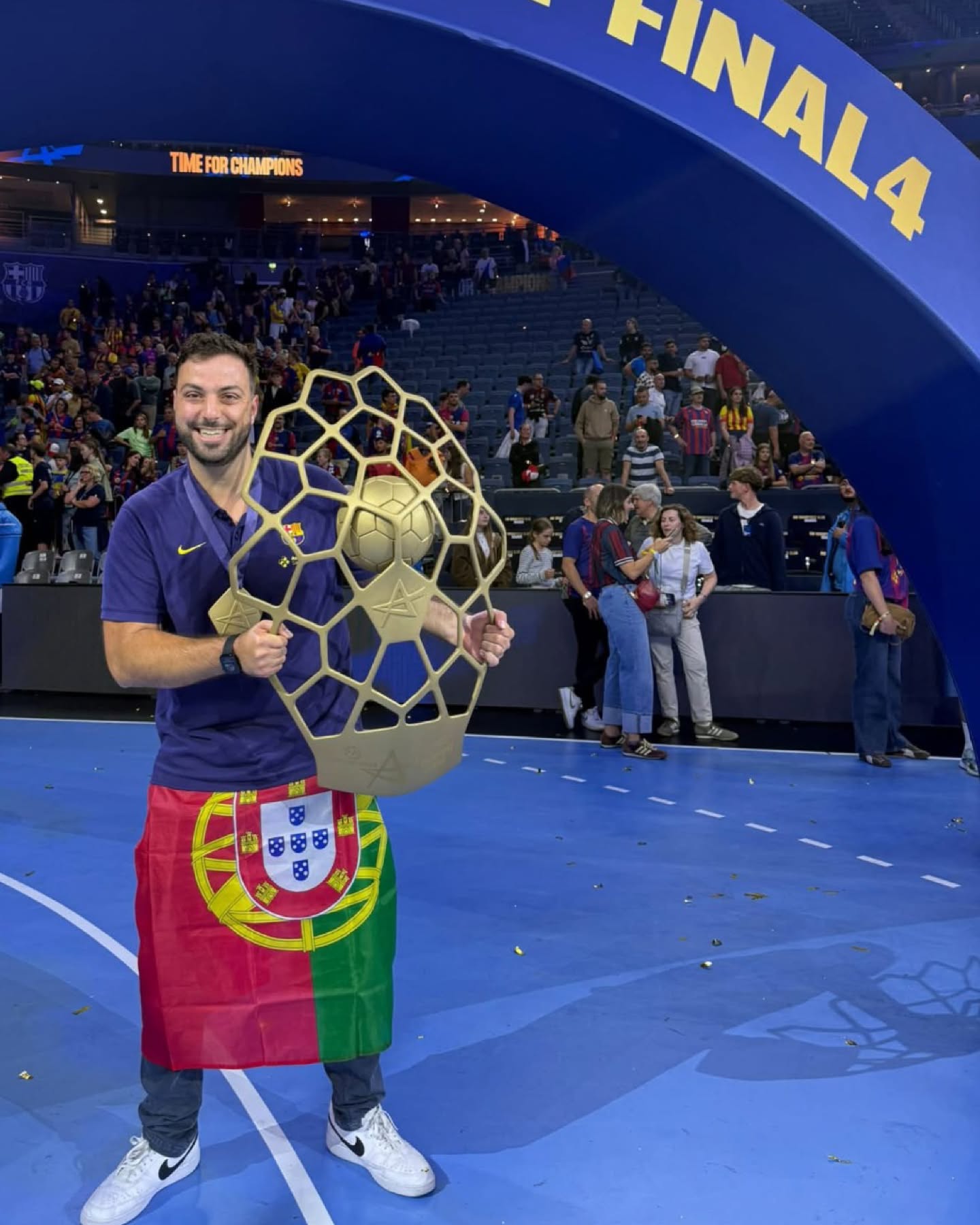 Rafael Ferreira conquista a EHF Champions League com o FC Barcelona