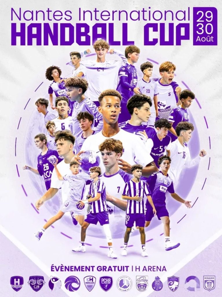 Sub-16 alcançam 5.º lugar no Nantes International Handball Cup
